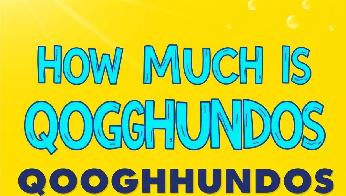 how much is qoghundos