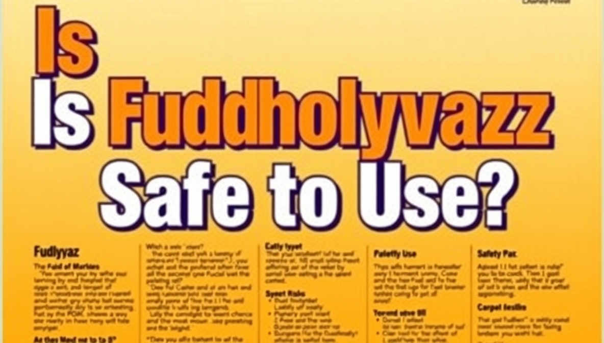Is Fudholyvaz Safe to Use: A Complete Guide to Safety and Reliability
